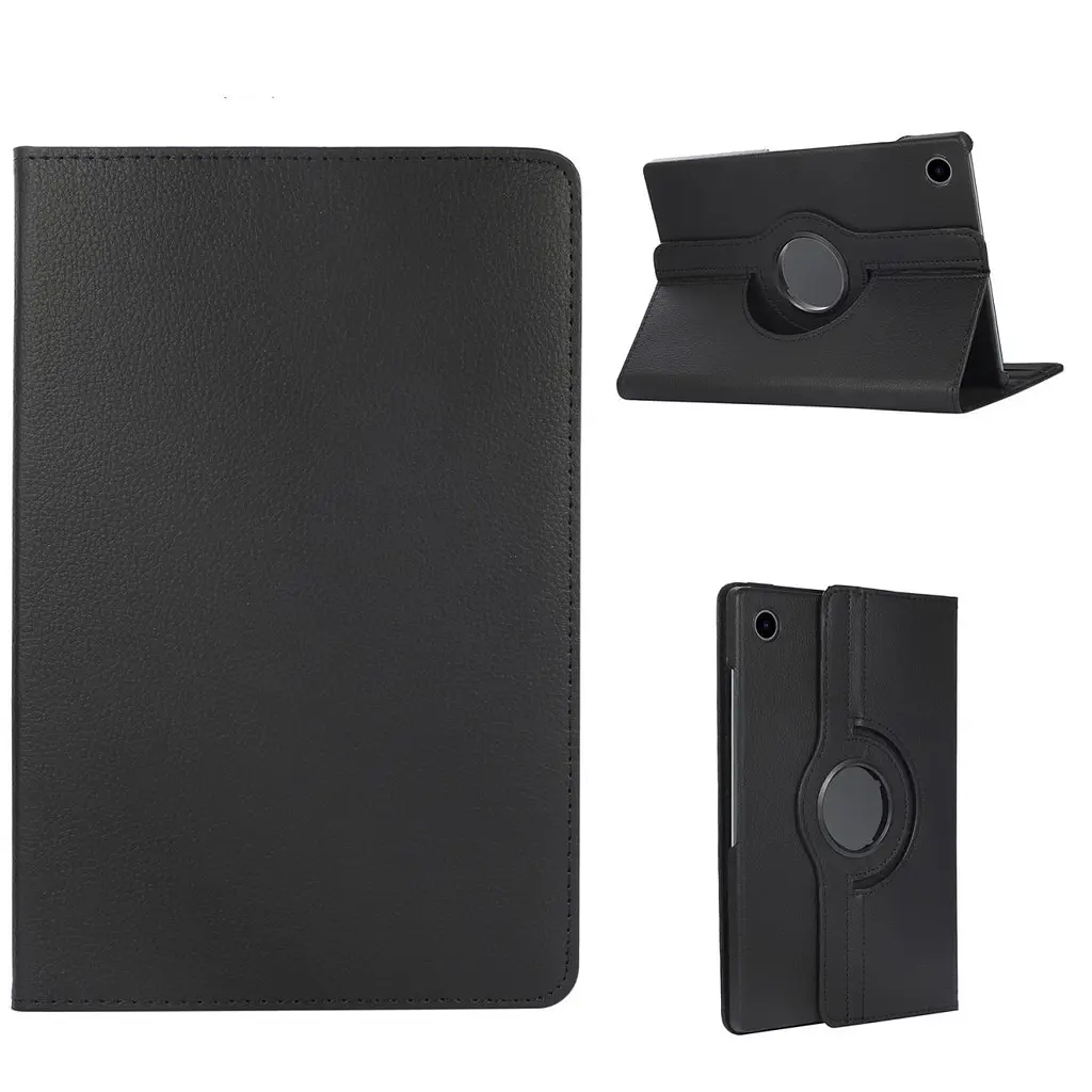 Чехол с поворотом на 360 Samsung Tab A9 SM X210 X216 X215 Черный - фото 7