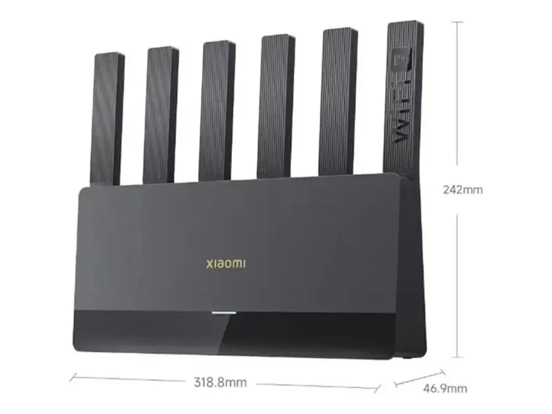 Wi-Fi-роутер Xiaomi Router BE6500 Black - фото 3