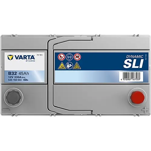 Акумулятор Varta Dynamic SLI 12В 45Аг 330А (EN) R+ (545156033) - фото 5