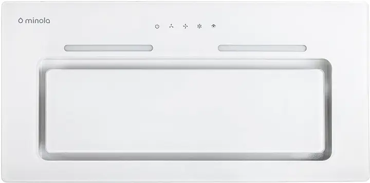 Витяжка Minola HBI 6873 WH GLASS 1200 LED Line (повновбудована) - фото 2