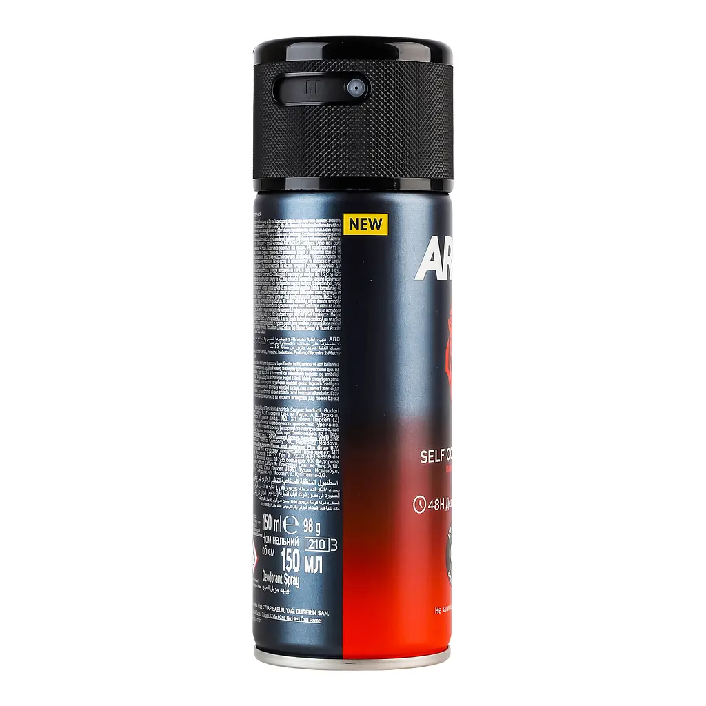 Дезодорант-спрей Arko Men Self Confidence Dark Smells 150 мл - фото 3