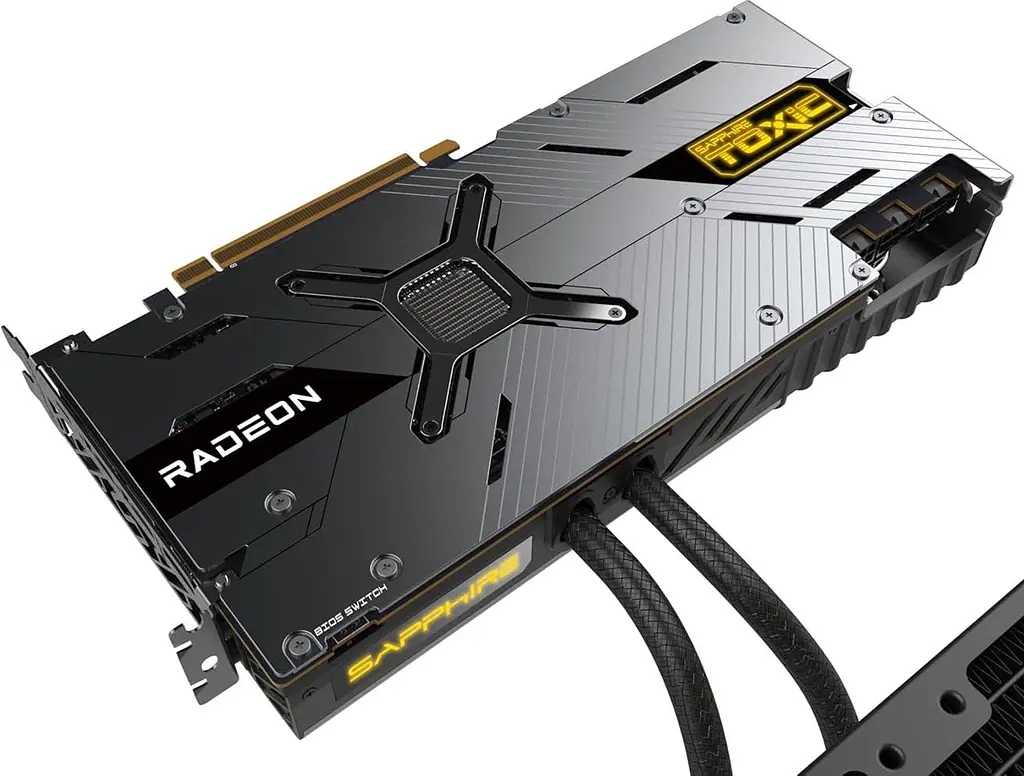 Видеокарта Sapphire AMD Radeon RX 6900 XT 16GB TOXIC Extreme Edition OC (11308-08-20G) (GDDR6, 256 bit, PCI-E v4.0) Б/у - фото 4