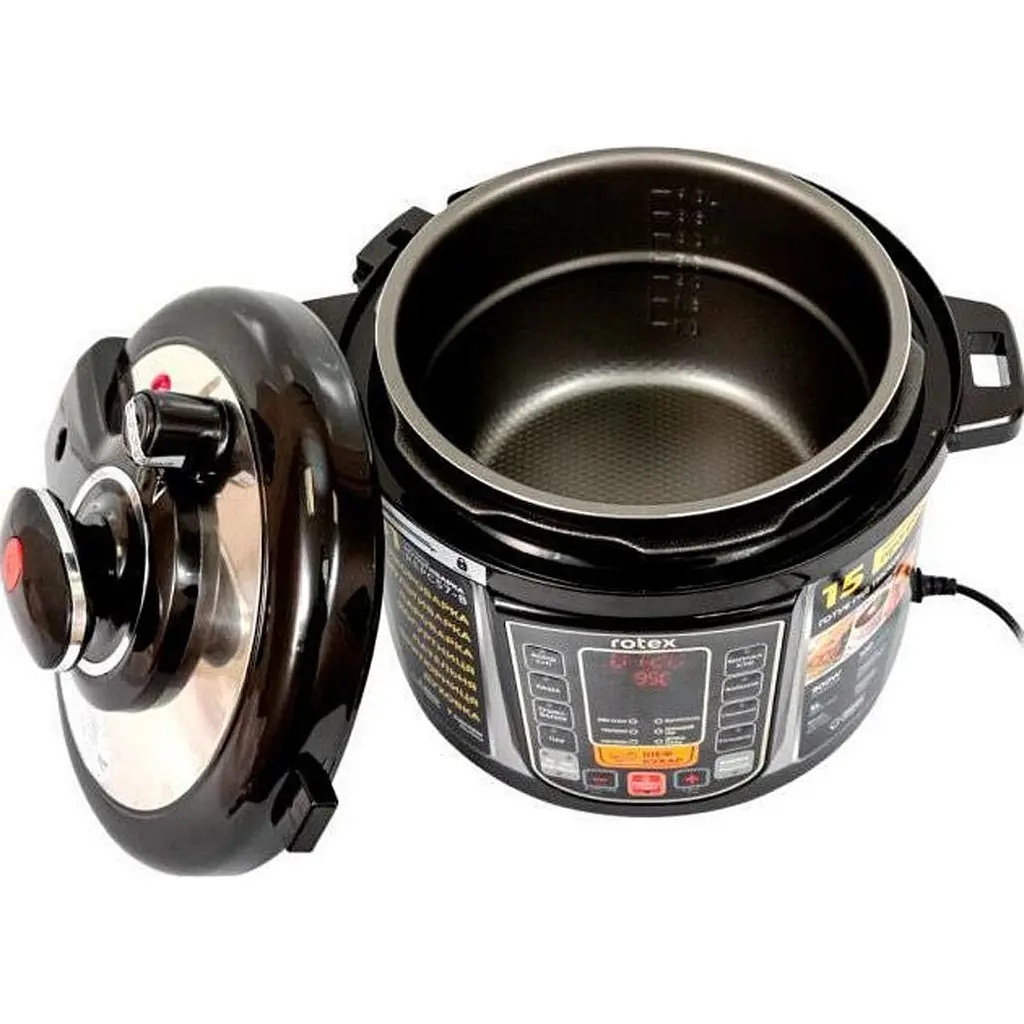Мультиварка-скороварка Rotex REPC57-B [89422] - фото 4