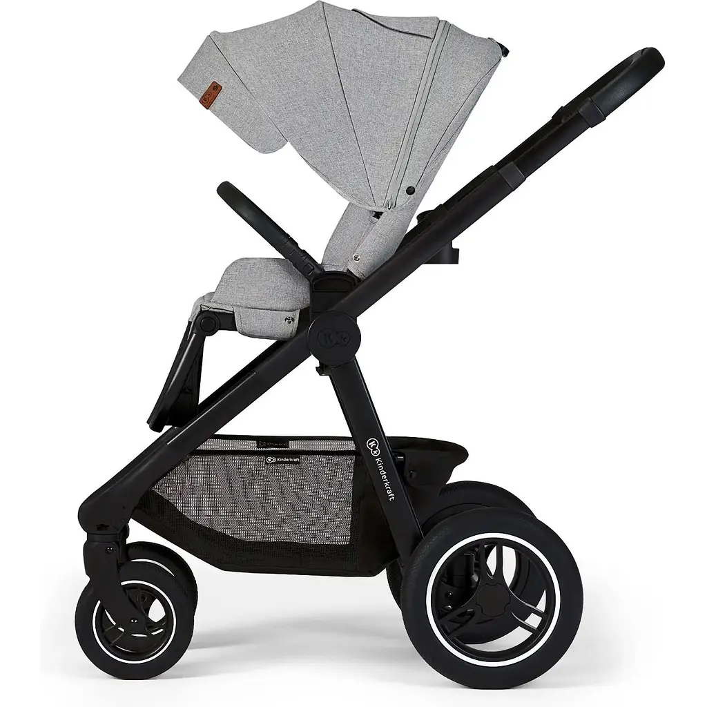 Універсальна коляска 2 в 1 Kinderkraft Everyday 2 Light Gray світло-сіра (00-00305224) - фото 8