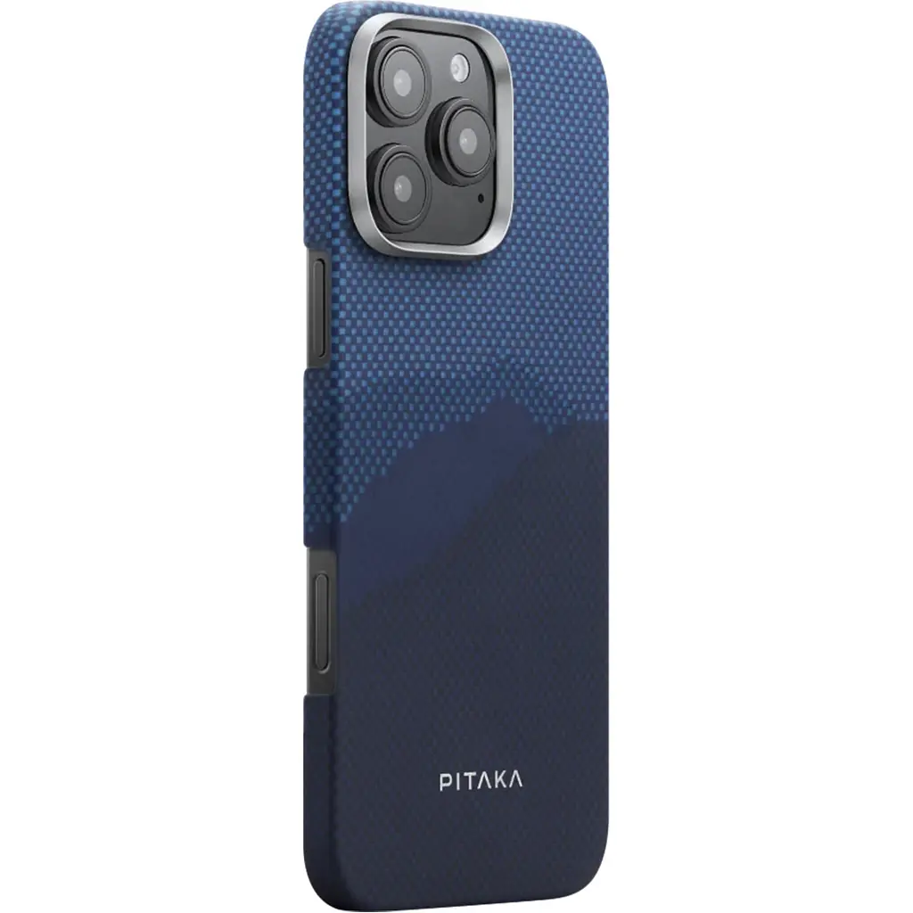 Чехол Pitaka Tactile Woven Case StarPeak MagEZ для Apple iPhone 16 Pro Max Over The Horizon (KI1602POTH) [122068] - фото 2