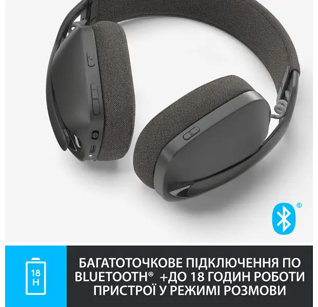 Наушники Logitech Zone Vibe 100 Wireless Graphite (981-001213) - фото 5