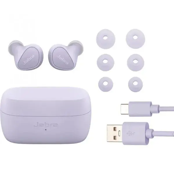 Наушники беспроводные Jabra Elite 4 ANC Lilac (лиловые) - фото 7