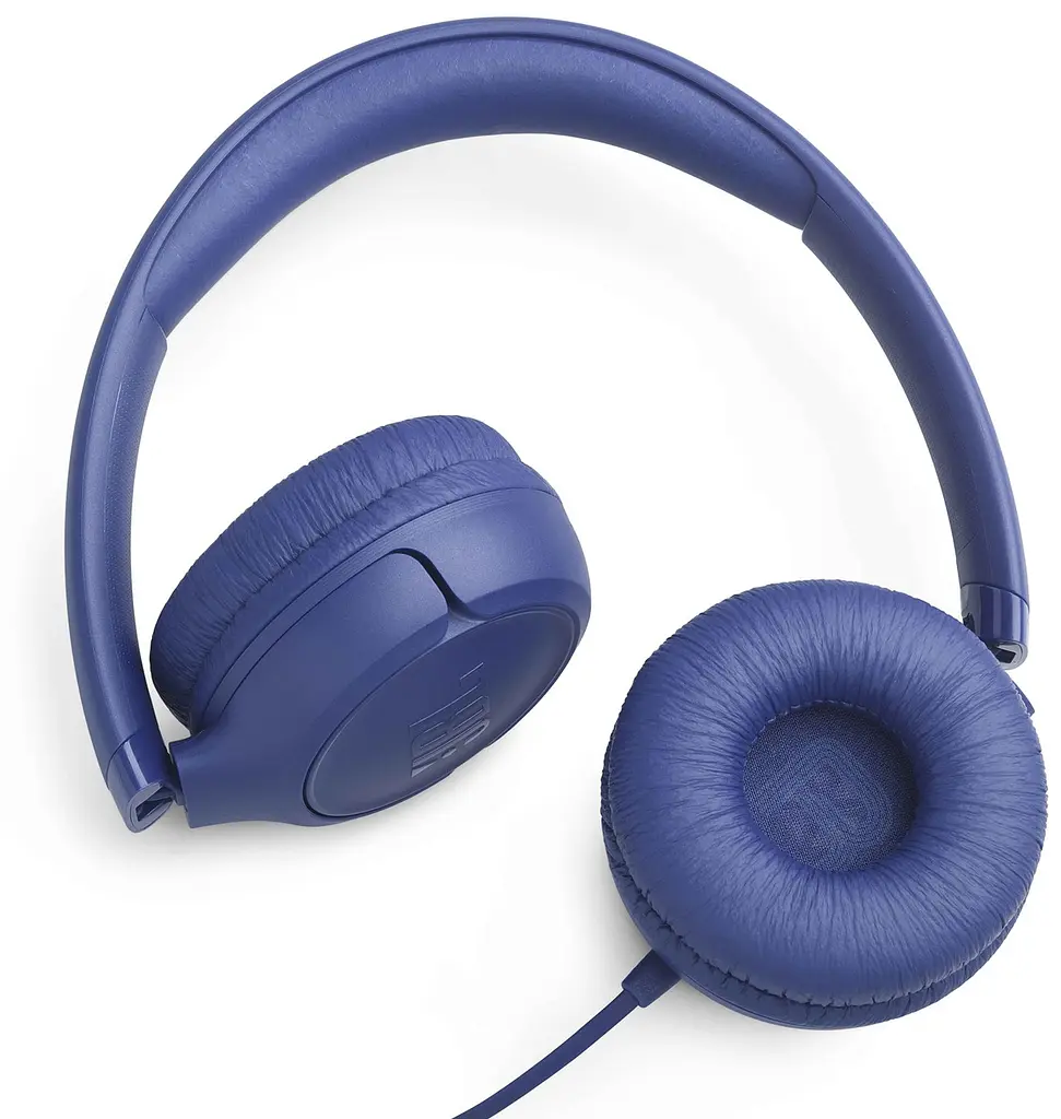 Дротові накладні навушники JBL TUNE 530 (JBLT530BLU) сині (7225517) - фото 7