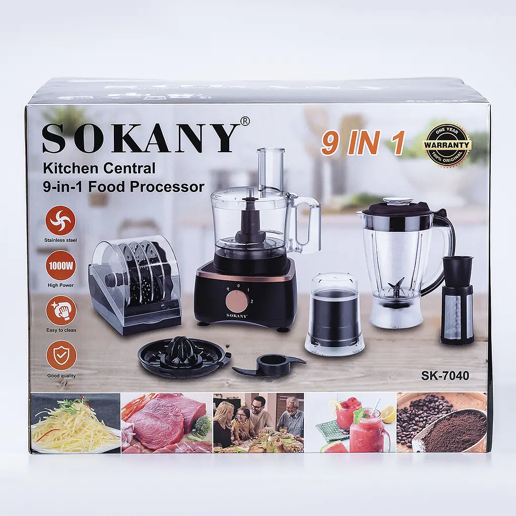 Кухонний комбайн Sokany SK-7040 - фото 8