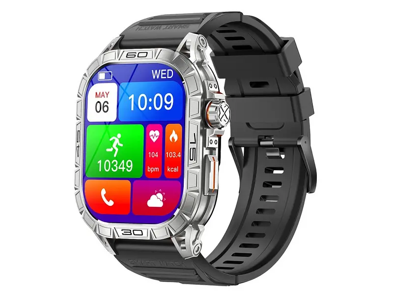 Чоловічий наручний годинник Navi Compass Ultra Silver-Black Modfit acs0029726 - фото 2