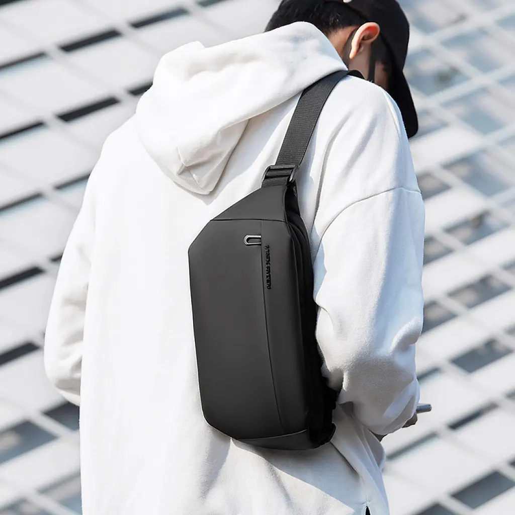 Сумка поясная Mark Ryden MR7999 черная [121470] - фото 7