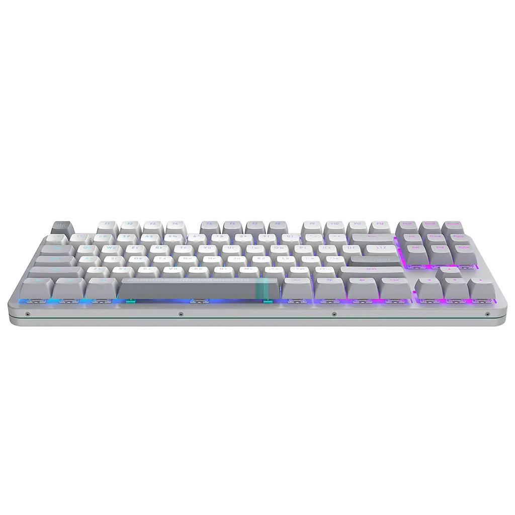 Клавіатура Dark Project ALU87 Daylight ABS RGB Mech G3MS Zircon White/Grey (DPKB_DAYLIGHT_87_ANSI_UA) - фото 6
