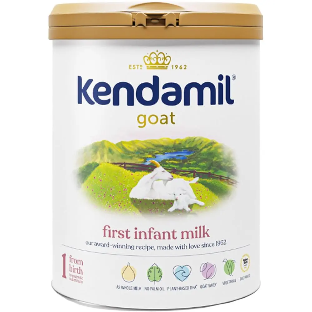 Суха суміш Kendamil Goat 1 на козячому молоці 0-6 міс. 1.6 кг (2 шт. х 800 г) - фото 2