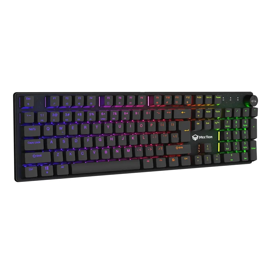 Клавіатура Meetion MK009 RD USB Type-C Black (MT-MK009RD-A-RUA) - фото 2