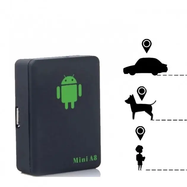 Трекер стеження GPS маячок із вбудованим мікрофоном та SIM карткою на магніті UKC Mini A8 - фото 2