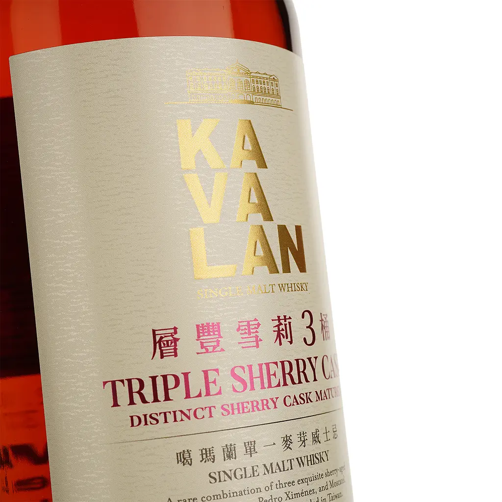 Віскі Kavalan Triple Sherry Cask Single Malt Taiwan Whisky 40% 0.7 л у подарунковій упаковці - фото 5