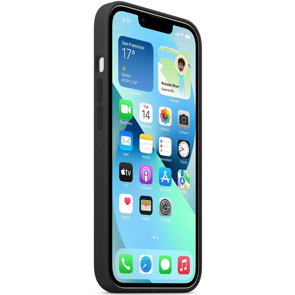 Чохол-накладка Apple Silicone Case with MagSafe для Apple iPhone 13 mini Midnight (MM223) - фото 5