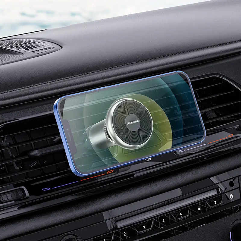 Автодержатель Borofone BH47 Cool move air outlet magnetic (extended version) - фото 7