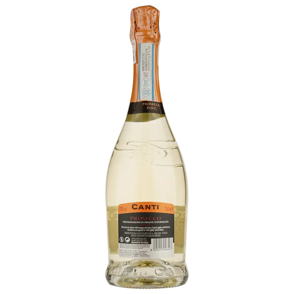 Набір вино ігристе Canti Prosecco Millesimato 0.75 л + вино ігристе Canti Prosecco Millesimato 0.2 л - фото 3