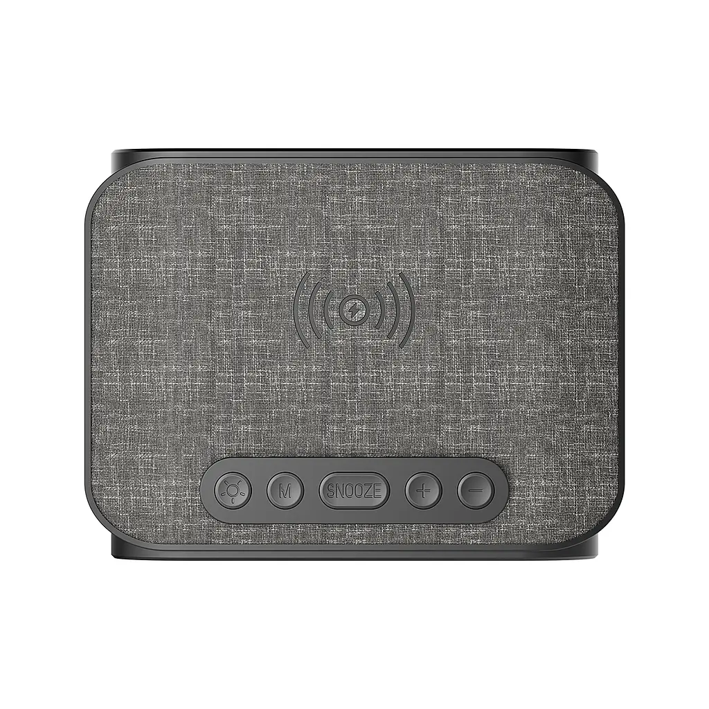 Бездротова зарядка з годинником HAVIT W3040 15W Black HAVIT (28310-000) - фото 5