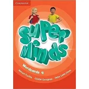 Super Minds 4 Wordcards (Pack of 89)