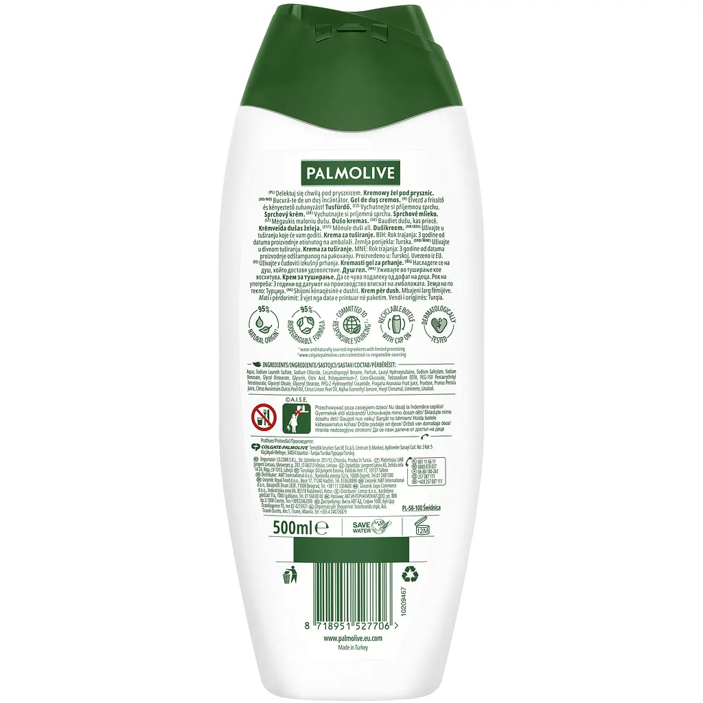 Гель для душу Palmolive Smoothies Освіжаючий персик 500 мл - фото 2
