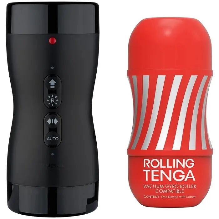 Автоматичний мастурбатор Tenga VACUUM GYRO ROLLER SET, ротація та вакуум, сумісний з Tenga Cup - фото 2