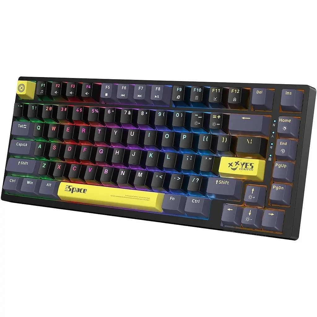 Клавіатура Onikuma G52 Colorful Black [161289] - фото 3