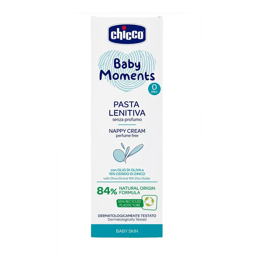 Дитячий захисний крем Chicco Baby Moments з цинком, 100 мл (10244.00) - фото 2