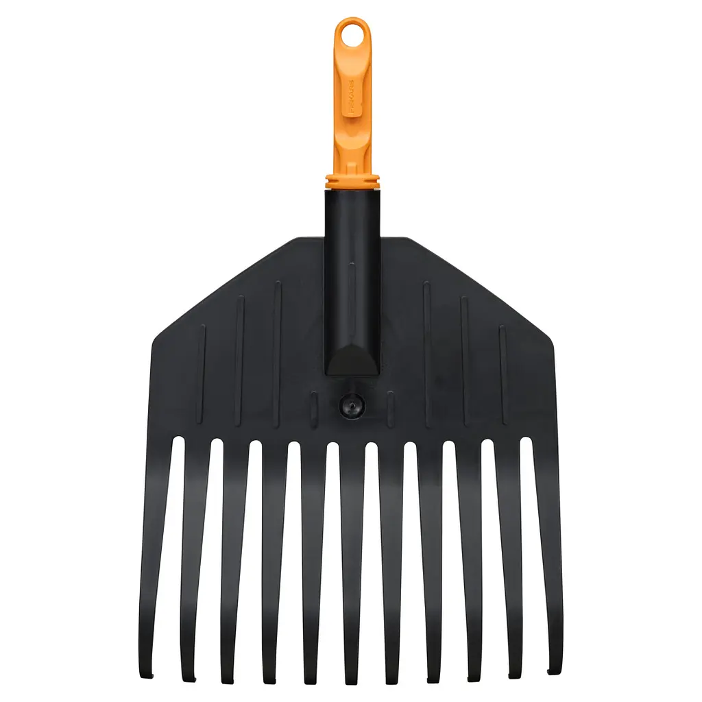 Насадка-граблі для листя малі Fiskars OneClick (1082704)