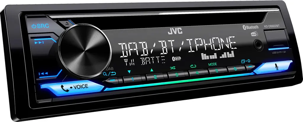 Автомагнитола JVC KD-DB922BT [83423] - фото 3