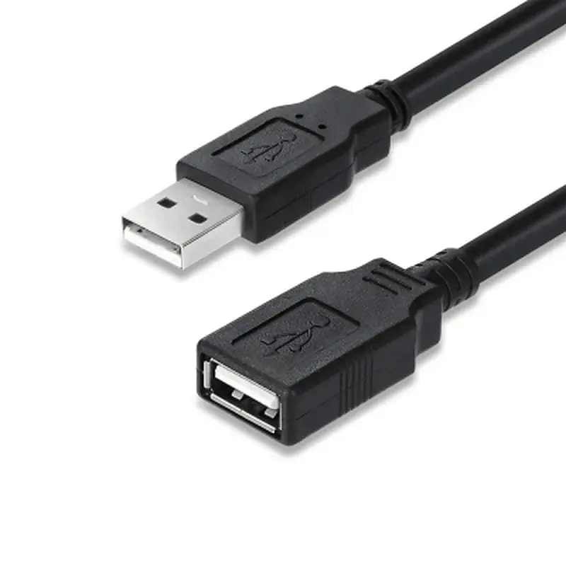 Дата кабель USB 2.0 AM/AF 1.8m black ColorWay (CW-CBUF076-BK) - фото 4