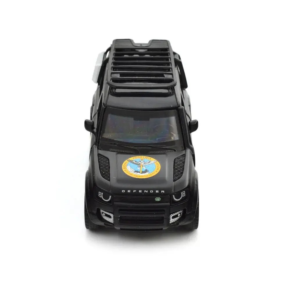 Автомодель серії Шеврони Героїв Land Rover Defender 110 ГУР МО TechnoDrive 250364M - фото 5