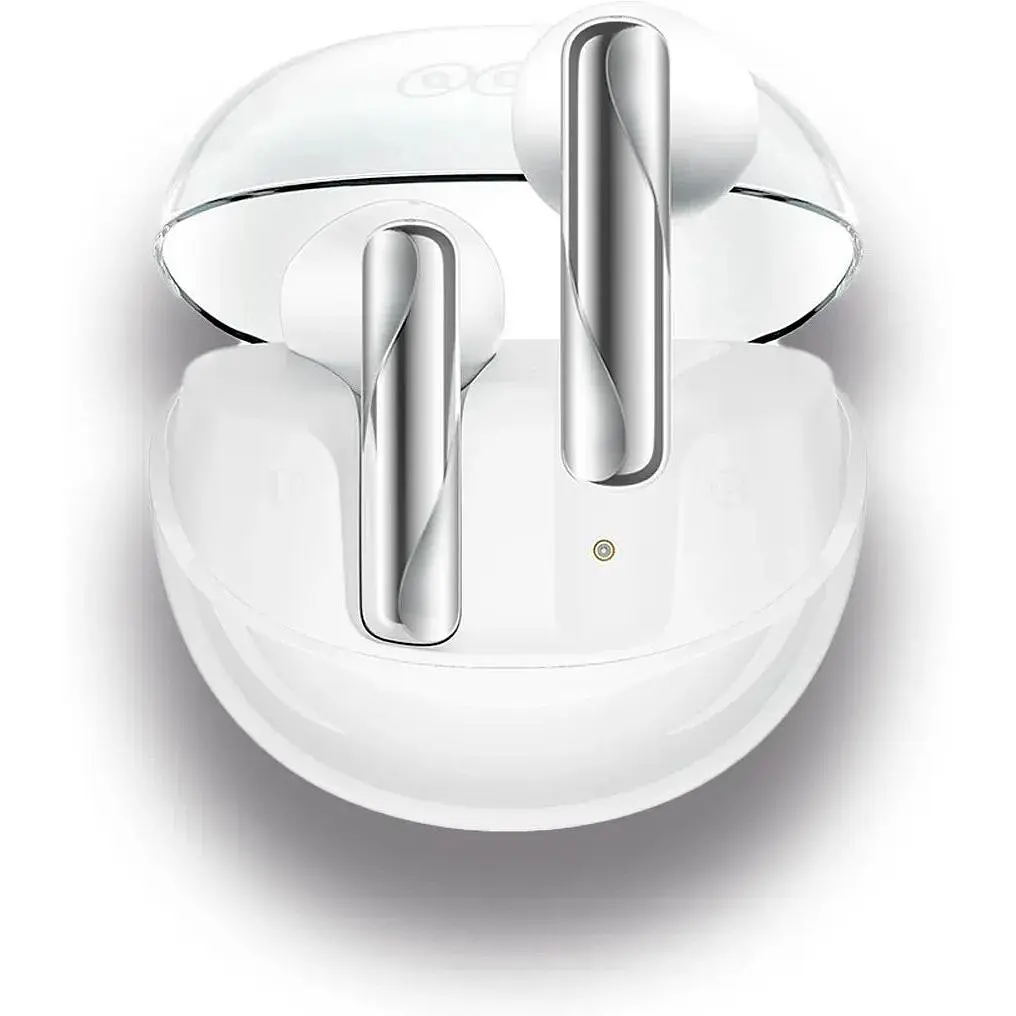 Бездротові навушники QCY AilyBuds Clear (T32) білі - фото 5