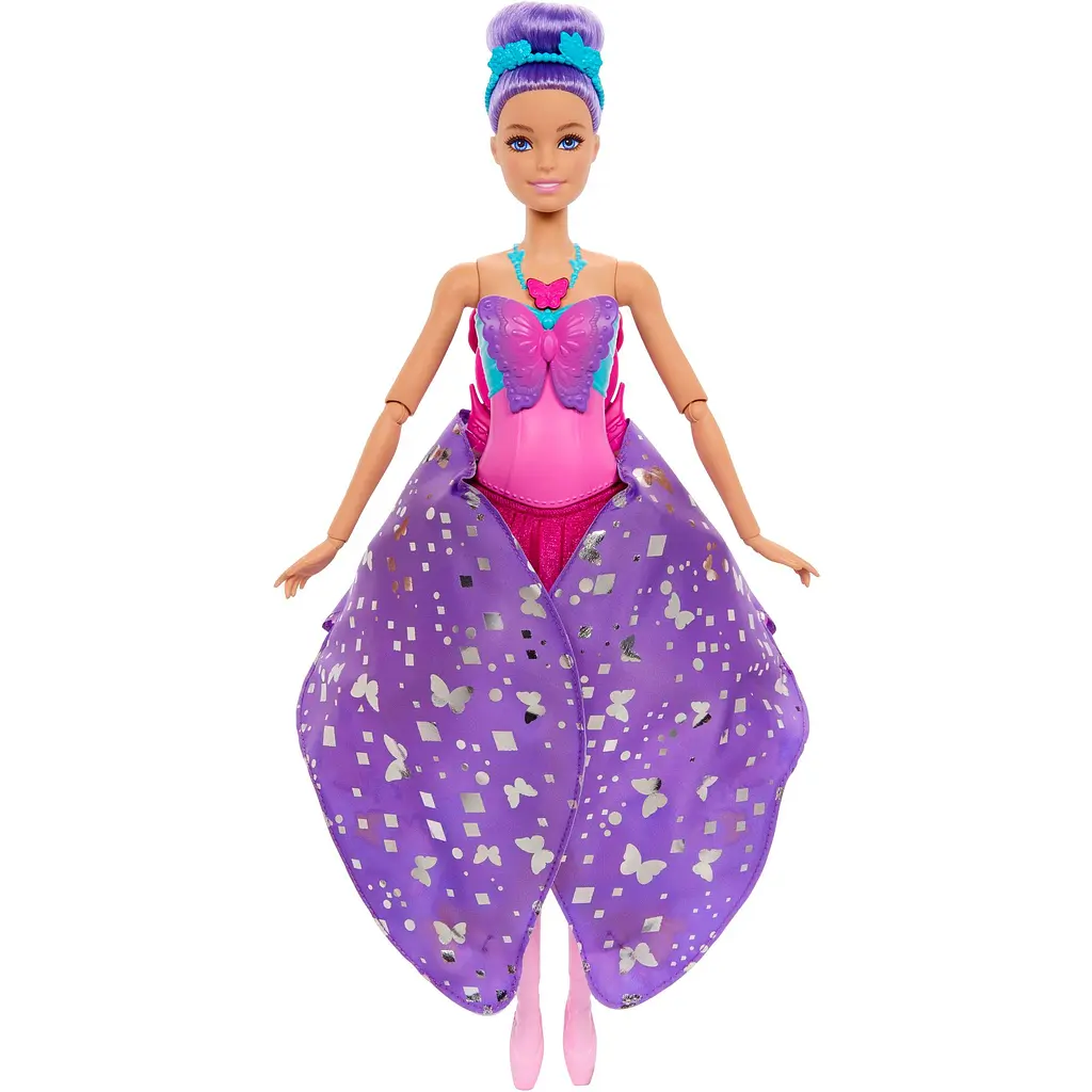 Лялька-метелик Barbie Dreamtopia Чарівні крильця (HXJ10) - фото 3