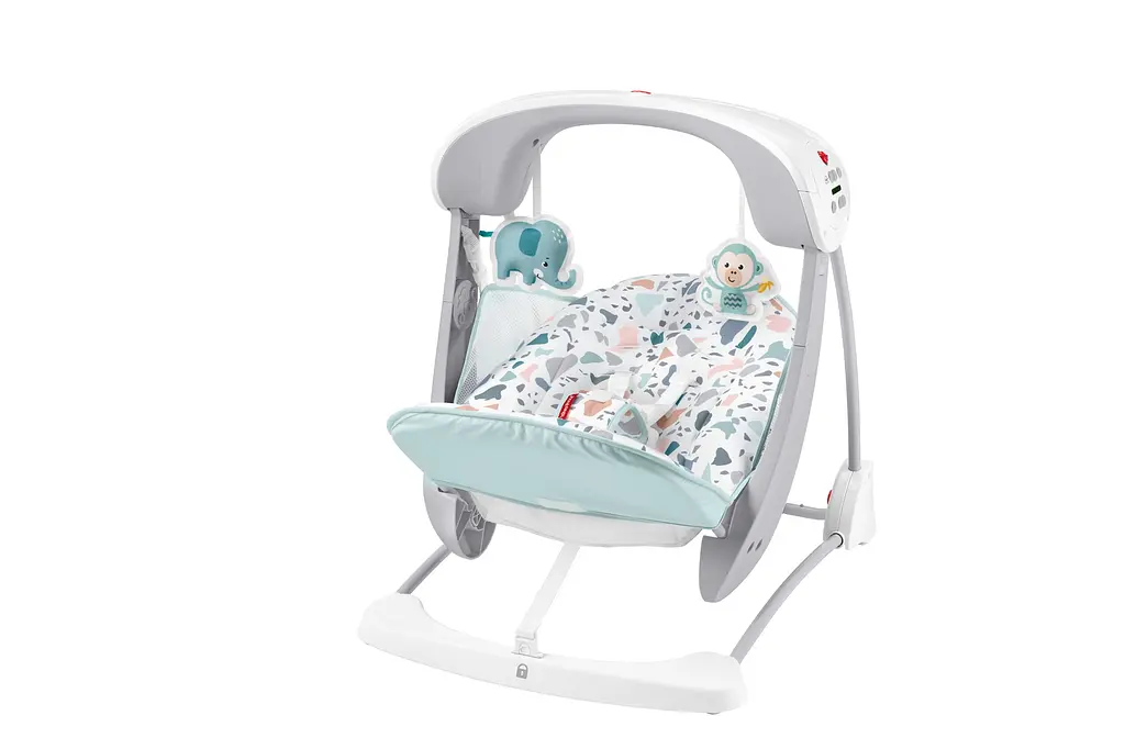 Портативная колыбель-качалка Fisher-Price Веселое качание (GPD12) - фото 2