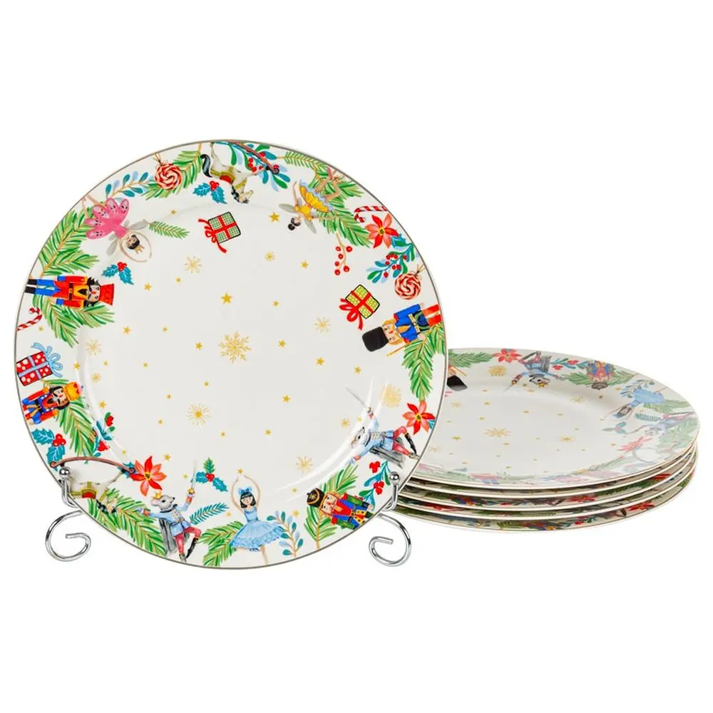 Набор тарелок Lefard White Christmas 27 см (922-102) - фото 2
