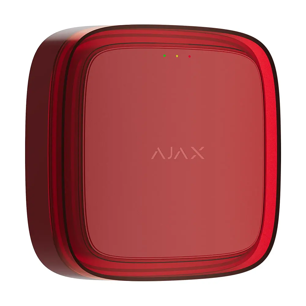 Бездротовий адресний пожежний оповіщувач світловий Ajax EN54 FireProtect (VAD) Jeweller Red (26-00657) - фото 2