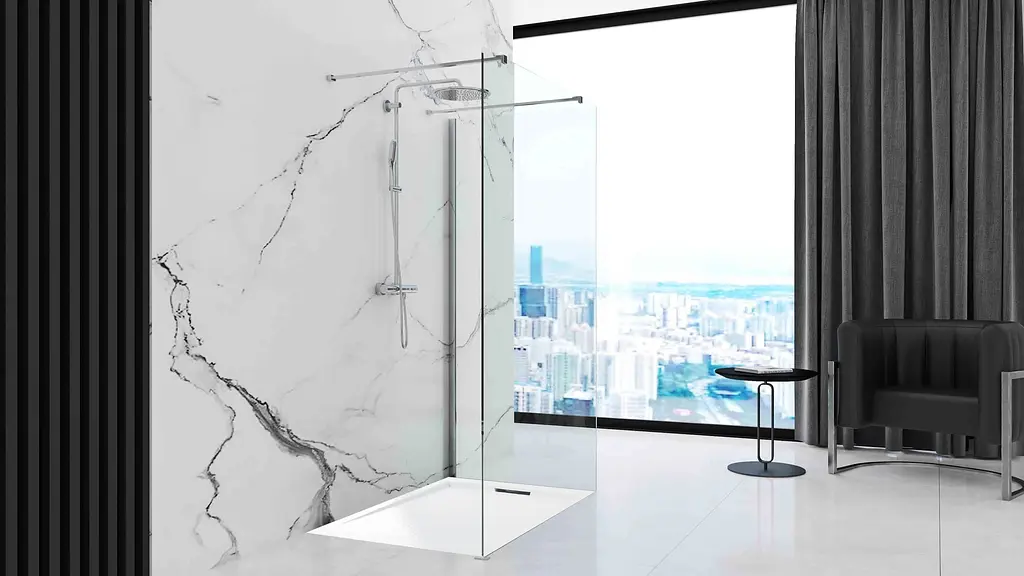 Душевой поддон Rea Grand white 80x100 REA-K4590, Белый - фото 11