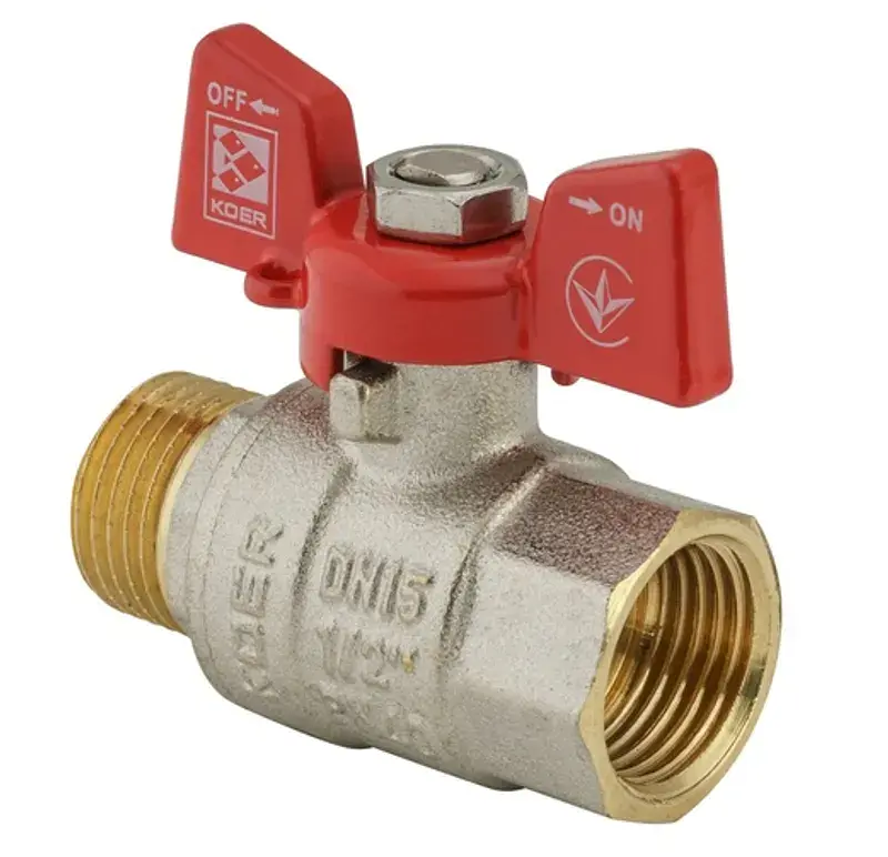 Кран кульовий Koer 1/2" ГШМ (KR.218) KR0034