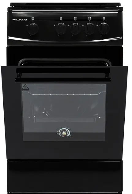 Плита газова Milano ML50 G1/01 чорна - фото 2