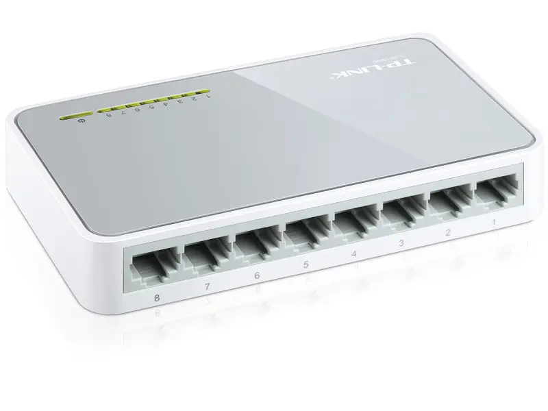 Комутатор TP-LINK TL-SF1008D - фото 5