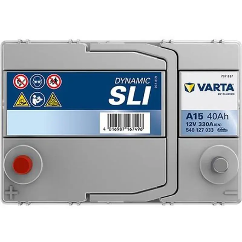 Акумулятор автомобільний Varta Blue Dynamic 40Ah без нижн. бурта (540127033) - фото 3