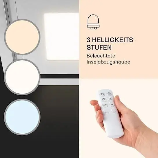 Островная вытяжка Klarstein Remy Brilliant Edition 90см (10035477) - фото 3