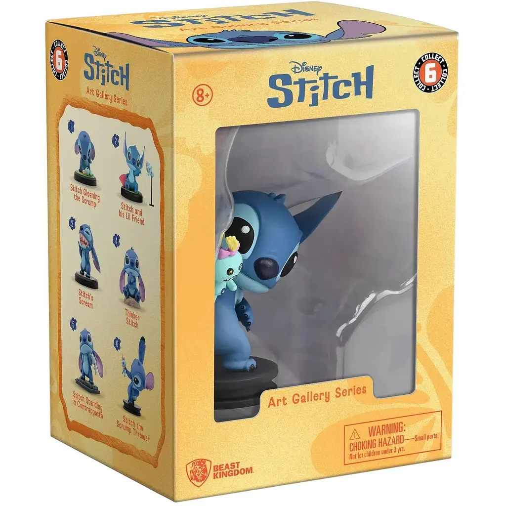 Колекційна фігурка Yume Hero Box Stitch Стіч, що кидає Скрамп (15846) - фото 5