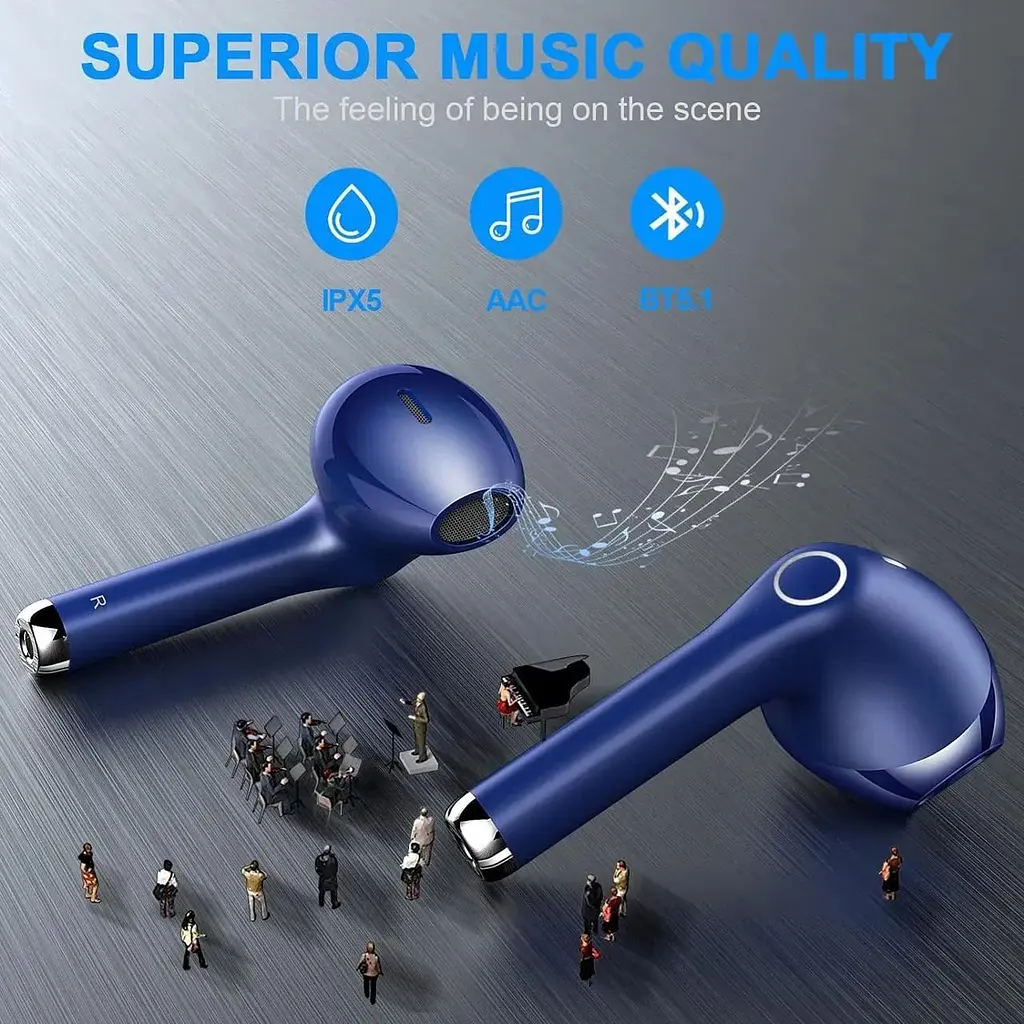 Бездротові навушники Yobola Bluetooth HiFi Stereo водонепроникні - фото 4