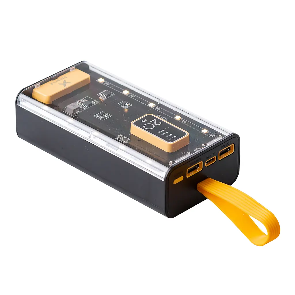 Повербанк Smart X X101 20000 mAh USB-C/USB-A 4 шнури в комплекті - фото 4