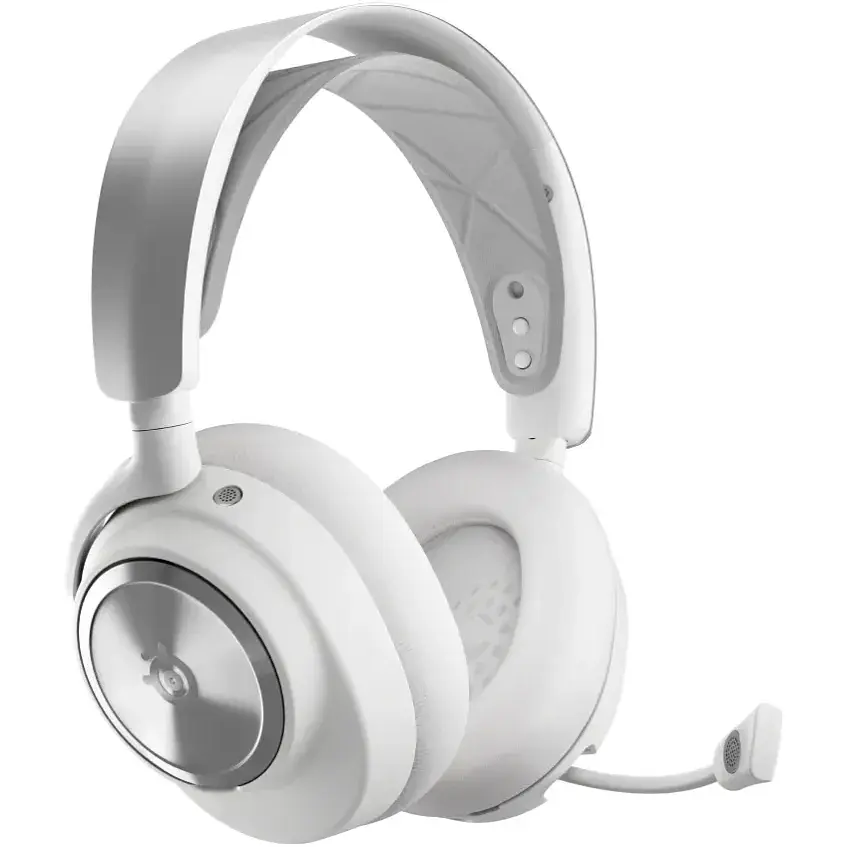 Игровая гарнитура SteelSeries Arctis Nova Pro Wireless X White XBOX/PC/PS/SW/MAC/MOB - фото 2