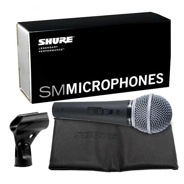 Мікрофон вокальний Shure SM48S-LC - фото 3