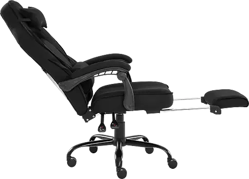 Геймерське крісло GT Racer чорне (X-2748 Fabric Black Suede) - фото 5